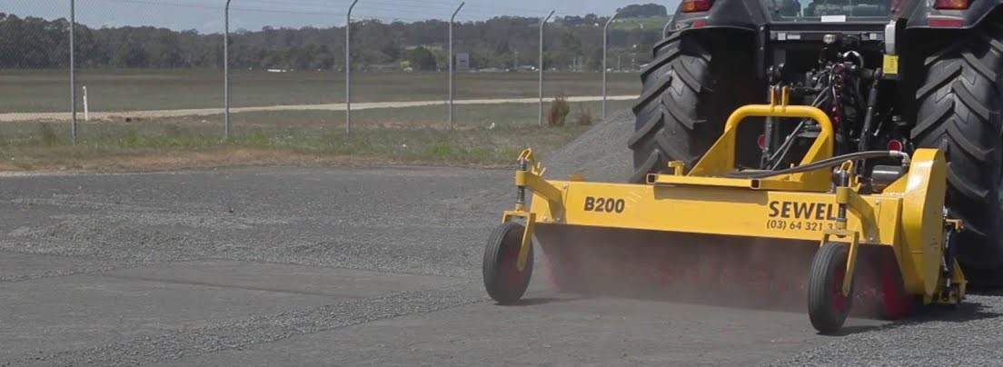 sewell sweeper road sweeper